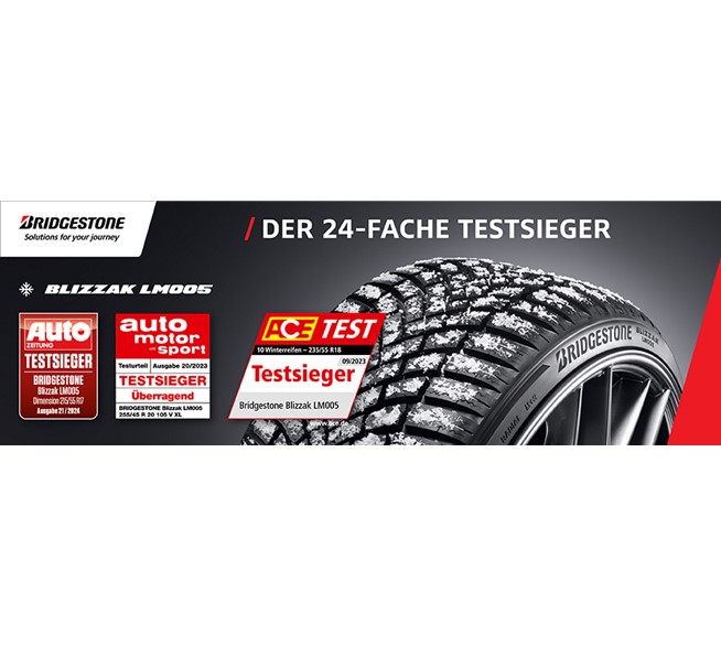 BRIDGESTONE BLIZZAK LM005 205/55 R 16 94V XL