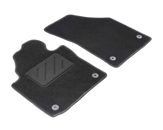 WALSER Comfort Fußmatten für VW Caddy III, 2-Sitzer vorne