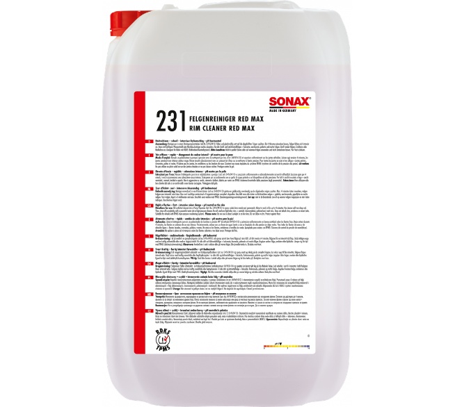 SONAX FelgenReiniger Red Max 25 Liter