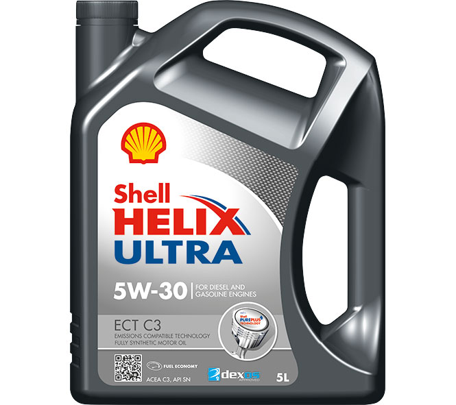 SHELL Helix Ultra ECT C3 5W-30 5 L
