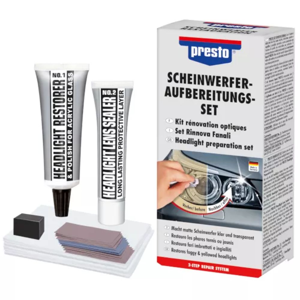 PRESTO Scheinwerfer Aufbereitungs-Set