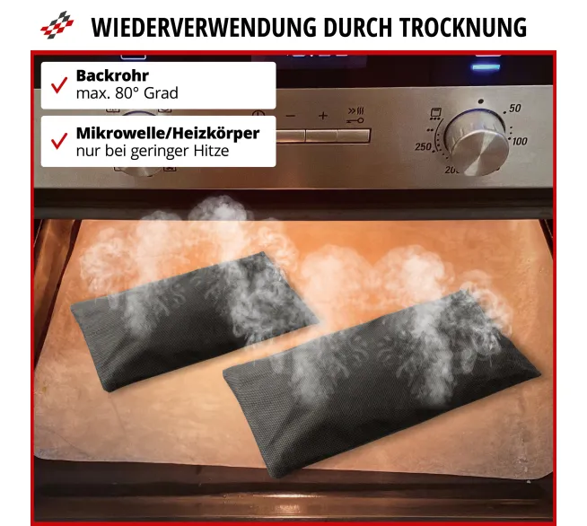 WALSER Auto-Entfeuchter 500 g gegen Feuchtigkeit und beschlagene Scheiben