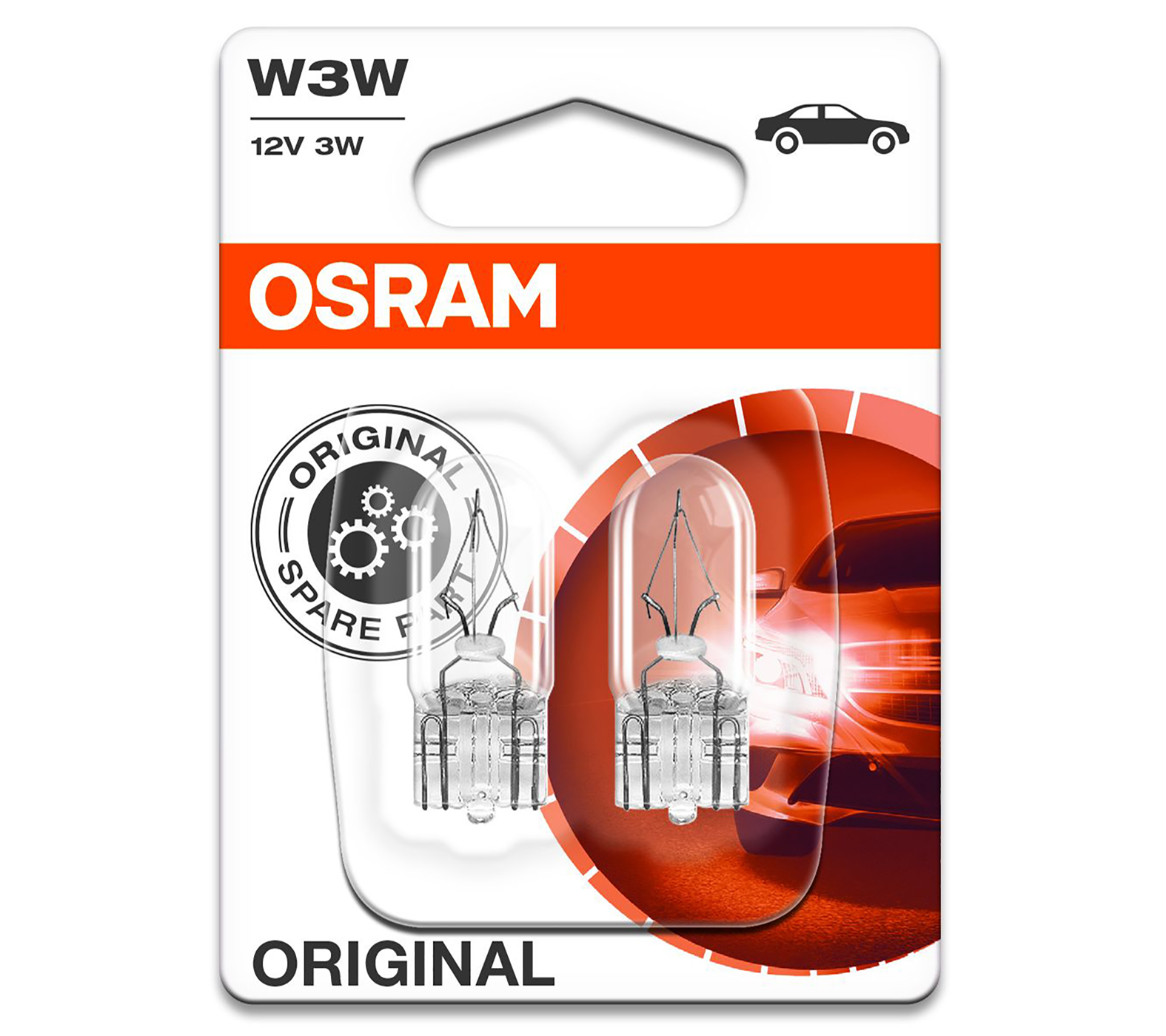 OSRAM Autolampe 12V 3W Zusatzlicht